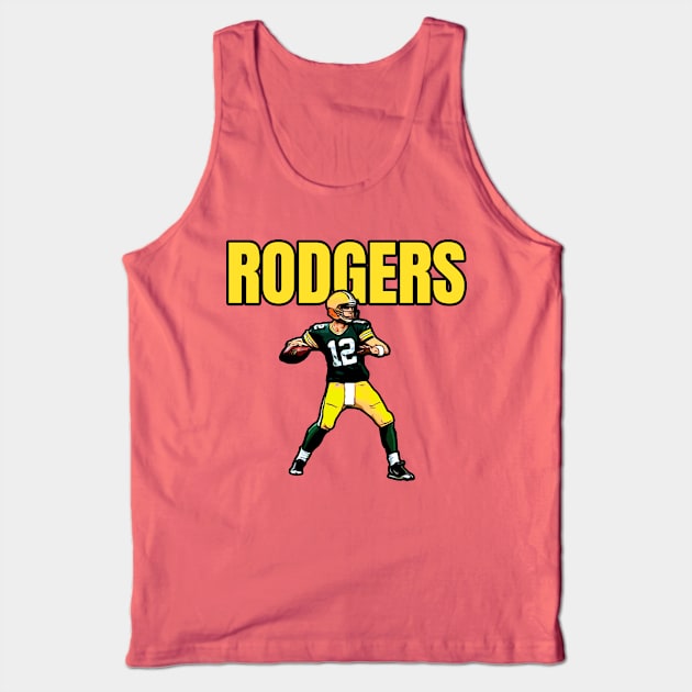 Packers Rodgers 12 Tank Top by Gamers Gear